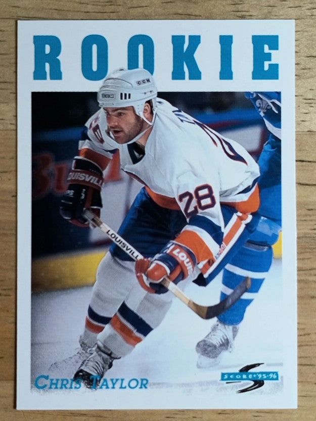 1995-96 Score #303 Chris Taylor