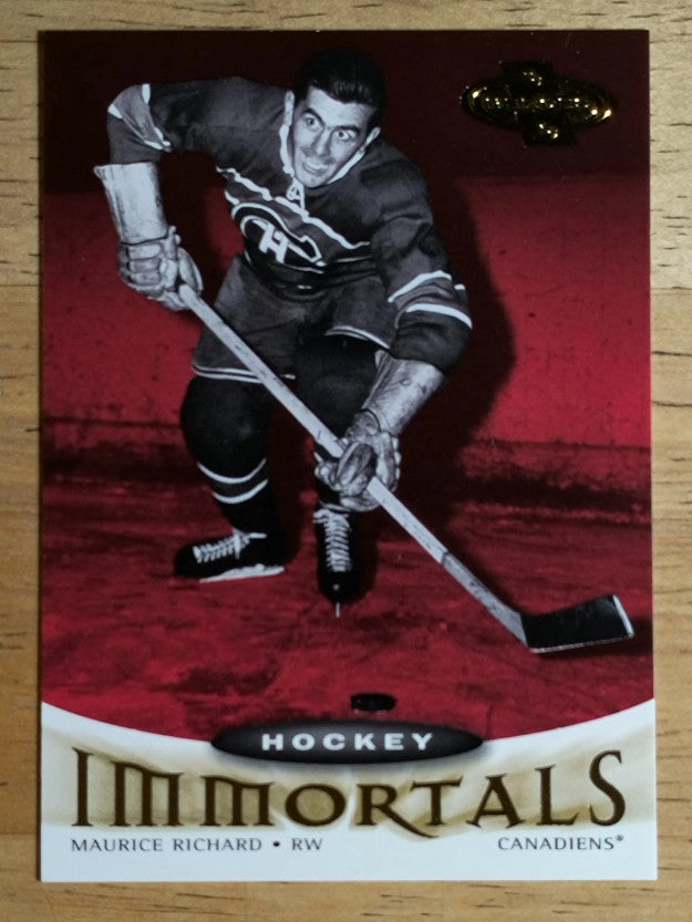 2000-01 Upper Deck Heroes #128 Maurice Richard