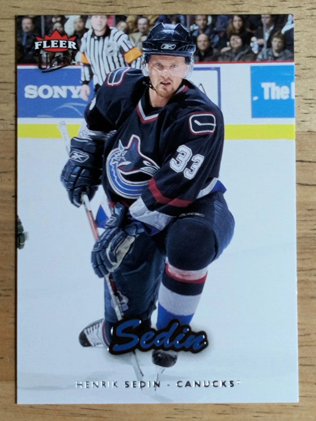 2006-07 Ultra #190 Henrik Sedin