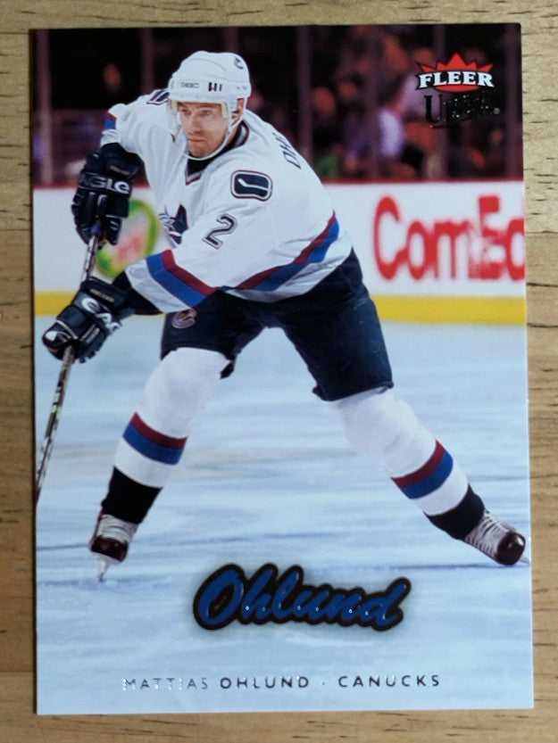 2006-07 Ultra #191 Mattias Ohlund