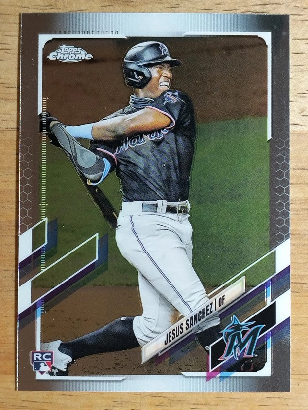 2021 Topps Chrome #101 Jesus Sanchez RC