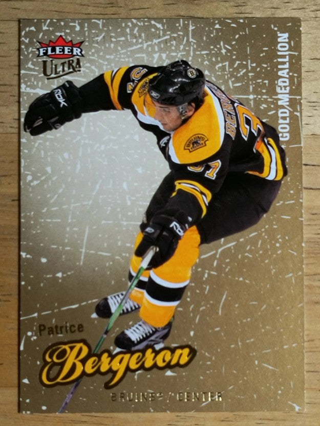2008-09 Ultra Gold Medallion #7 Patrice Bergeron