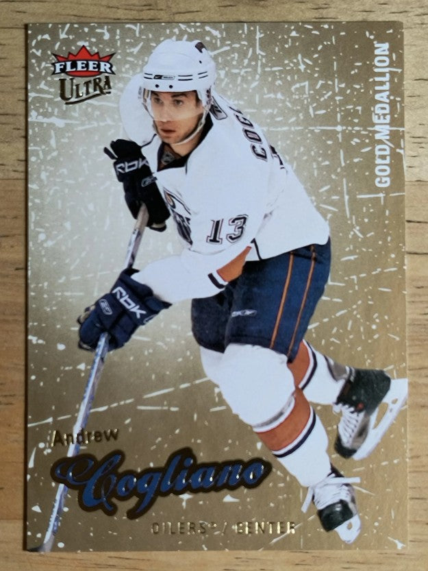 2008-09 Ultra Gold Medallion #156 Andrew Cogliano