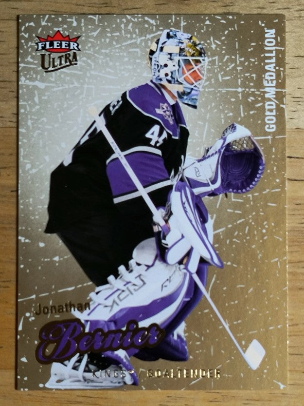 2008-09 Ultra Gold Medallion #162 Jonathan Bernier