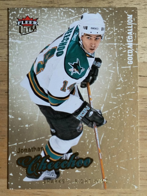 2008-09 Ultra Gold Medallion #184 Jonathan Cheechoo