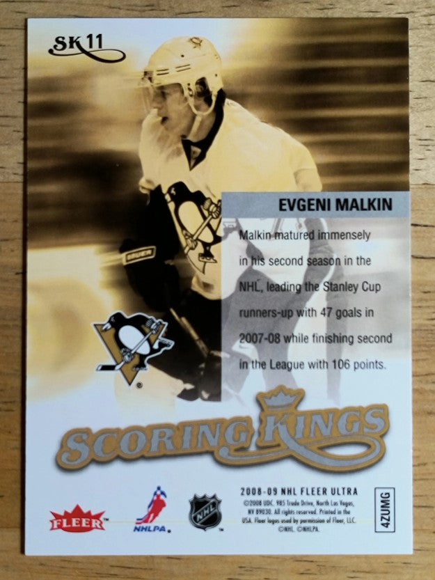 2008-09 Ultra Scoring Kings #SK11 Evgeni Malkin