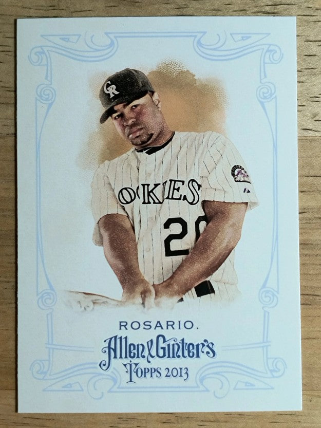 2013 Topps Allen and Ginter #312 Wilin Rosario SP