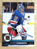 2017-18 Upper Deck #372 Henrik Lundqvist (NM)