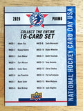 2019-20 Upper Deck National Hockey Card Day USA #NNO Checkist