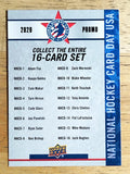 2019-20 Upper Deck National Hockey Card Day USA #NNO Checkist