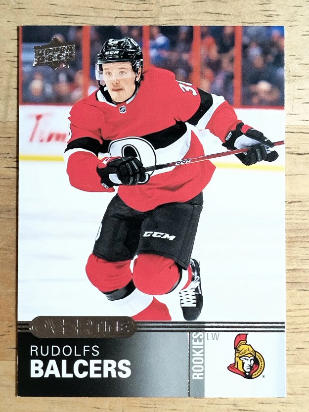 2019-20 Upper Deck Overtime #52 Rudolfs Balcers RC (NM)