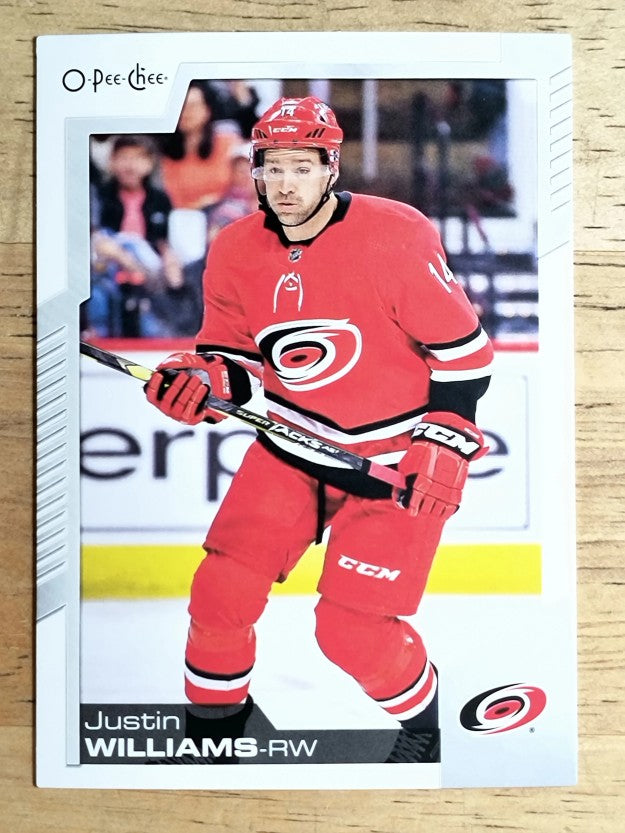 2020-21 O-Pee-Chee #151 Justin Williams