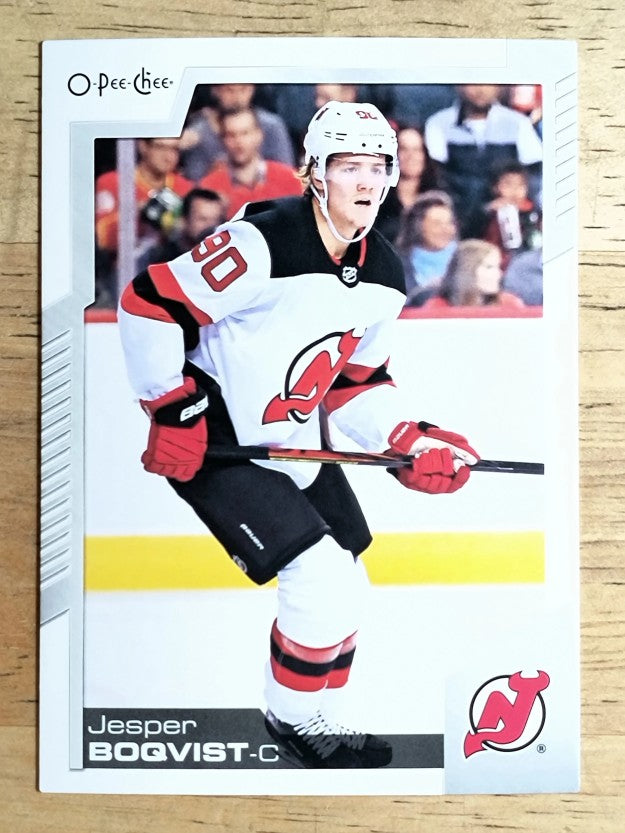 2020-21 O-Pee-Chee #156 Jesper Boqvist