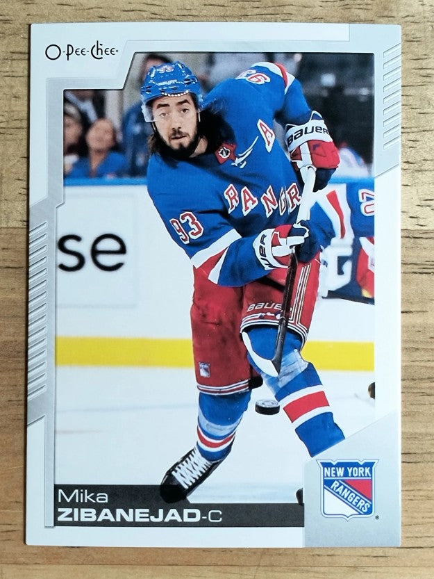 2020-21 O-Pee-Chee #330 Mika Zibanejad