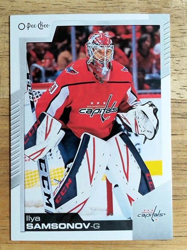 2020-21 O-Pee-Chee #332 Ilya Samsonov