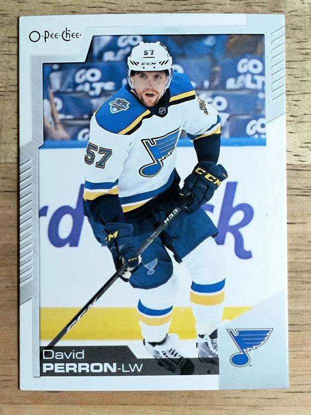 2020-21 O-Pee-Chee #370 David Perron