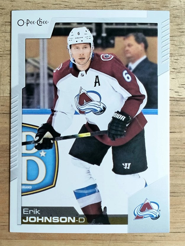 2020-21 O-Pee-Chee #385 Erik Johnson