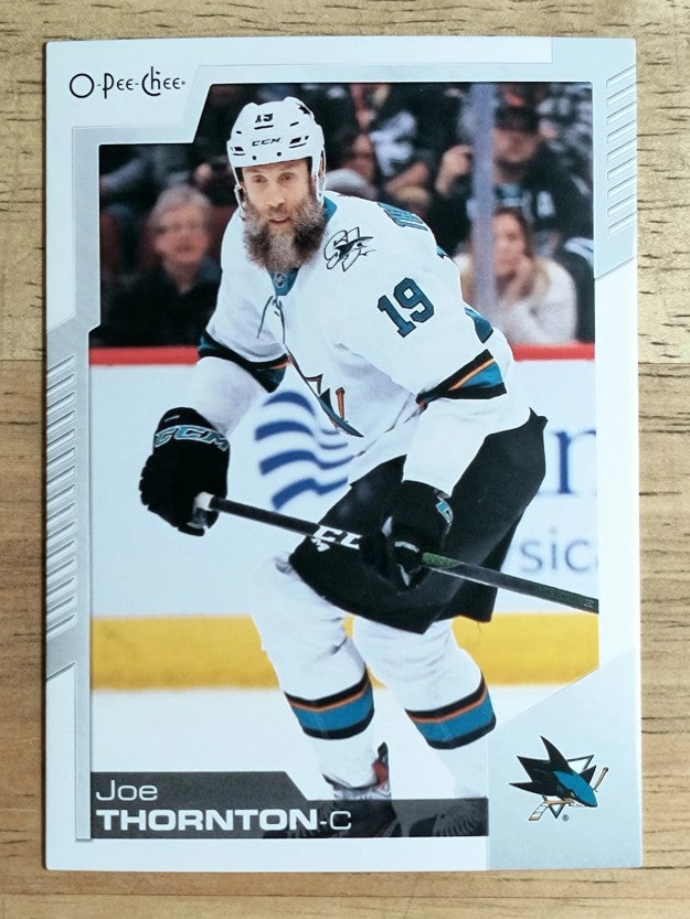 2020-21 O-Pee-Chee #405 Joe Thornton