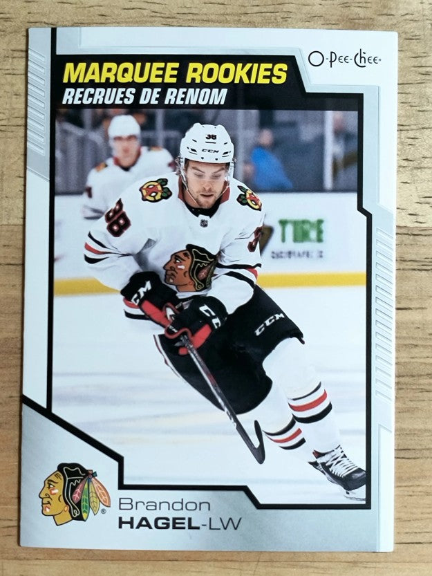 2020-21 O-Pee-Chee #527 Brandon Hagel RC