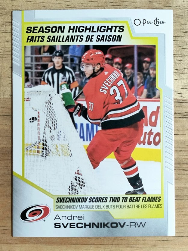 2020-21 O-Pee-Chee #593 Andrei Svechnikov SH