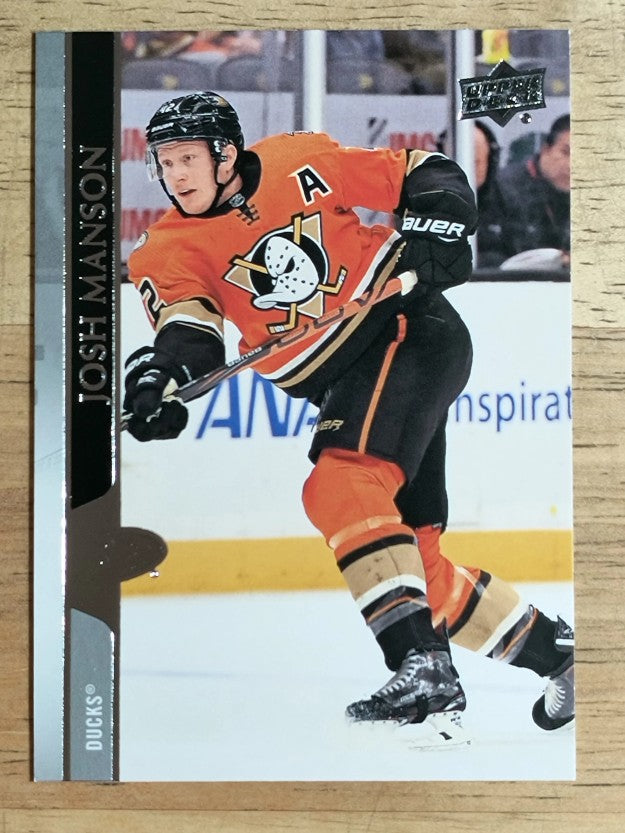 2020-21 Upper Deck #4 Josh Manson