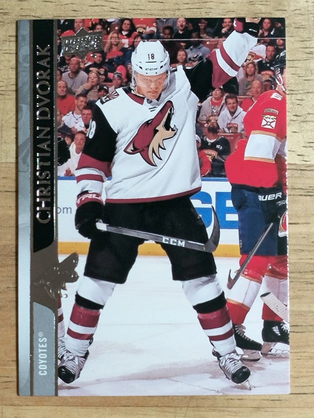 2020-21 Upper Deck #8 Christian Dvorak