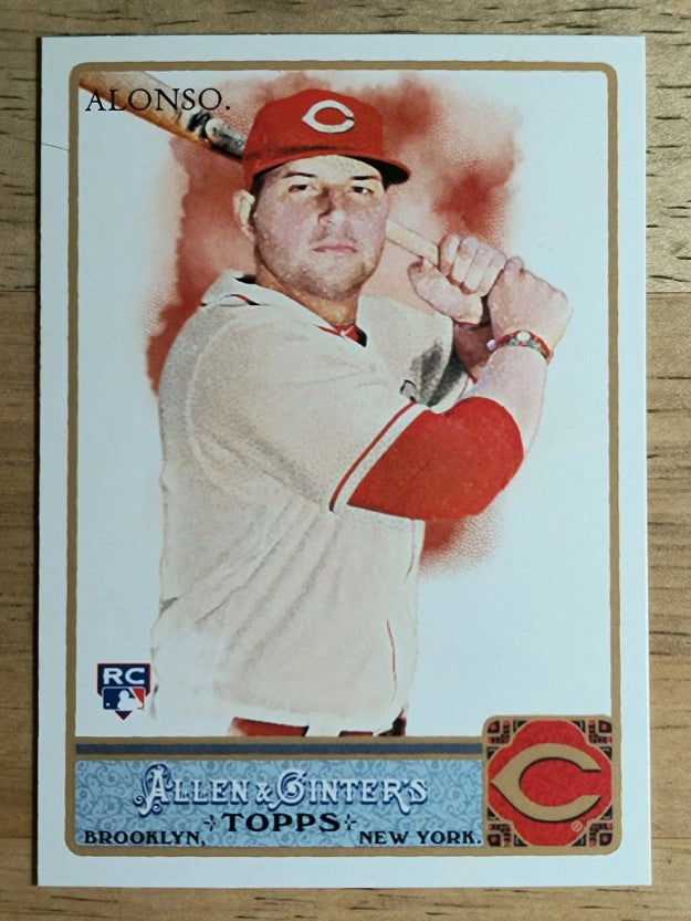 2011 Topps Allen and Ginter #81 Yonder Alonso RC