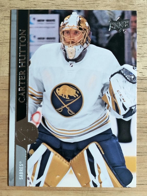 2020-21 Upper Deck #22 Carter Hutton