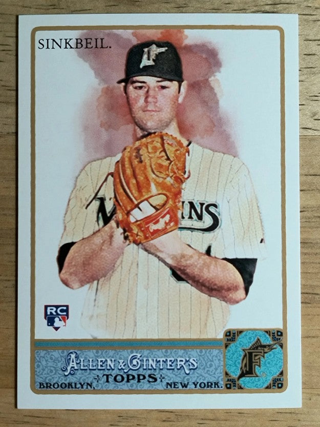 2011 Topps Allen and Ginter #267 Brett Sinkbeil RC