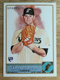 2011 Topps Allen and Ginter #267 Brett Sinkbeil RC