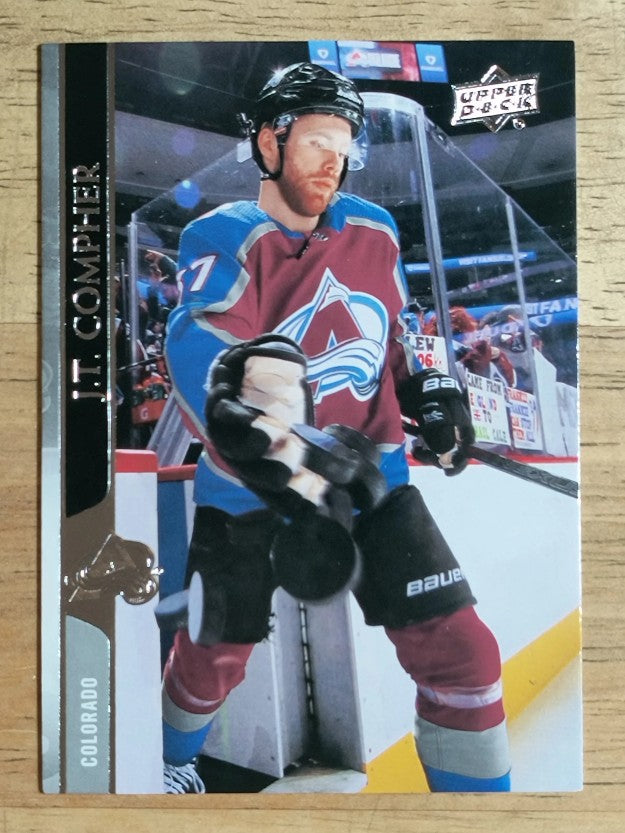 2020-21 Upper Deck #45 J.T. Compher