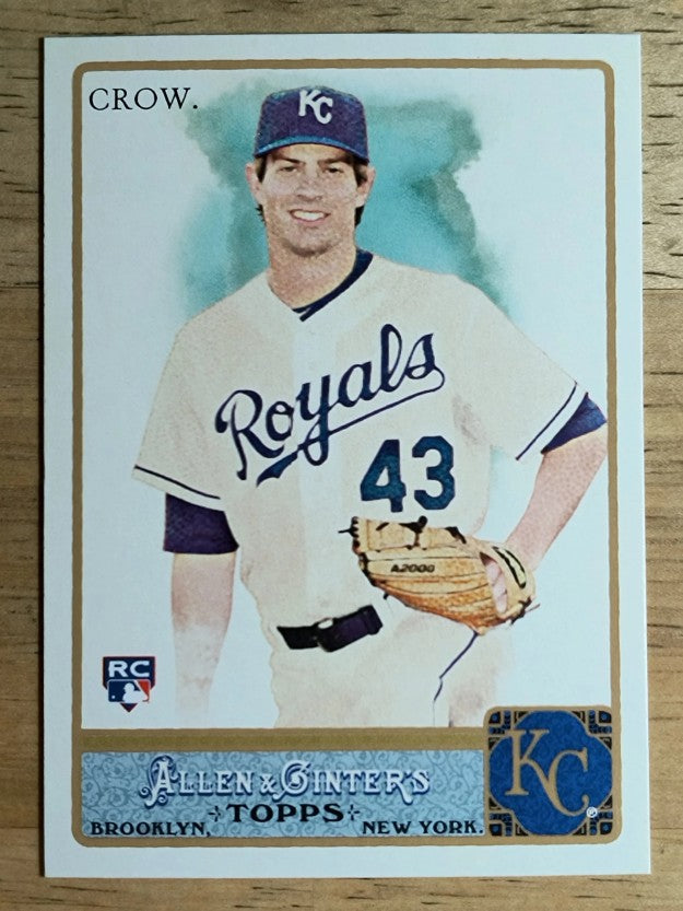 2011 Topps Allen and Ginter #177 Aaron Crow RC