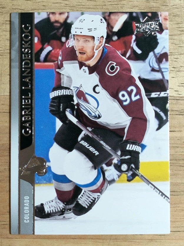 2020-21 Upper Deck #50 Gabriel Landeskog