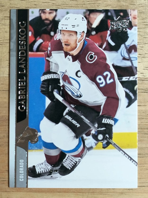 2020-21 Upper Deck #50 Gabriel Landeskog