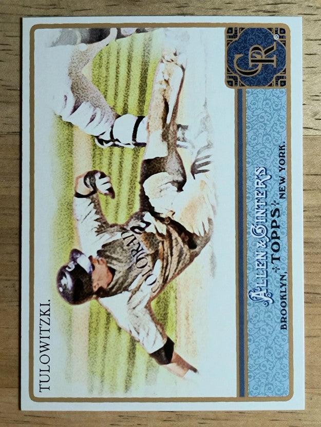 2011 Topps Allen and Ginter #150 Troy Tulowitzki