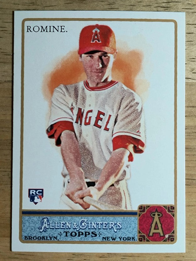 2011 Topps Allen and Ginter #201 Andrew Romine RC