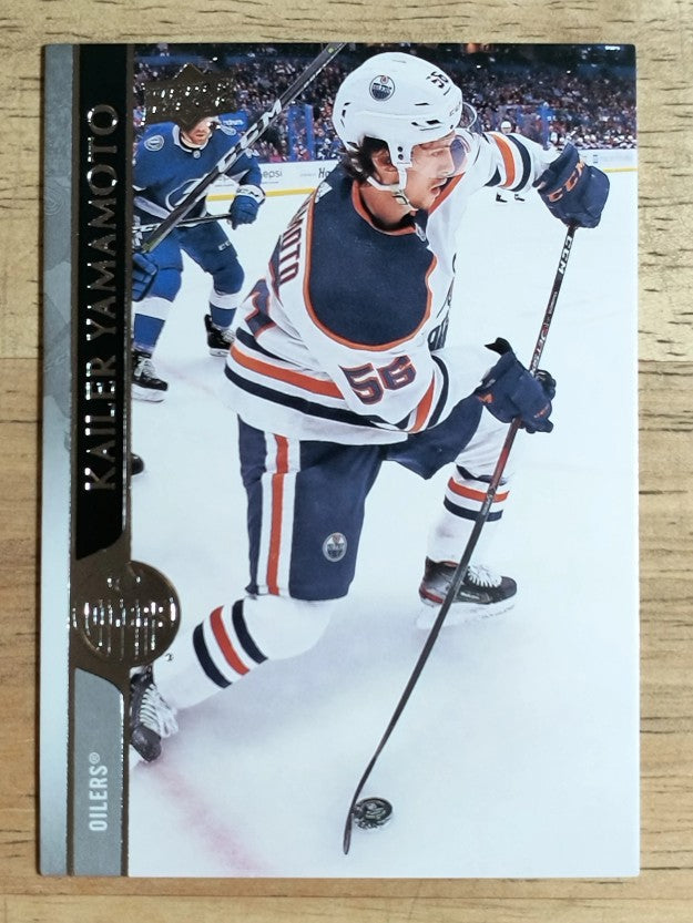 2020-21 Upper Deck #76 Kailer Yamamoto