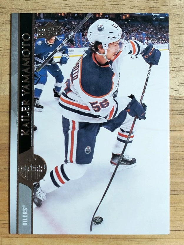 2020-21 Upper Deck #76 Kailer Yamamoto