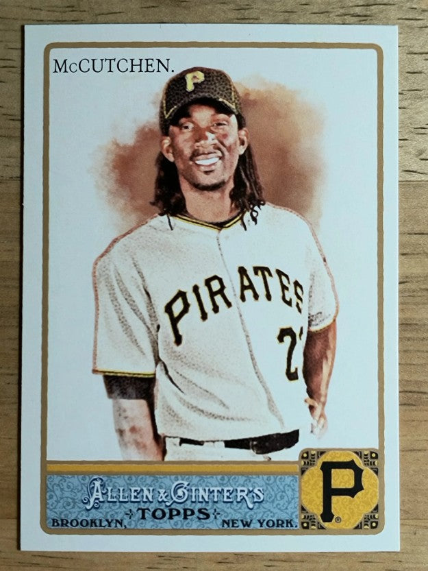 2011 Topps Allen and Ginter #215 Andrew McCutchen