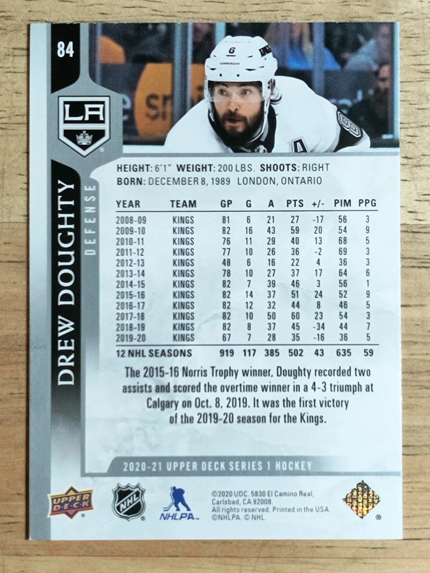 2020-21 Upper Deck #84 Drew Doughty