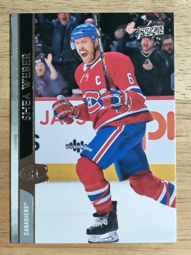 2020-21 Upper Deck #101 Shea Weber