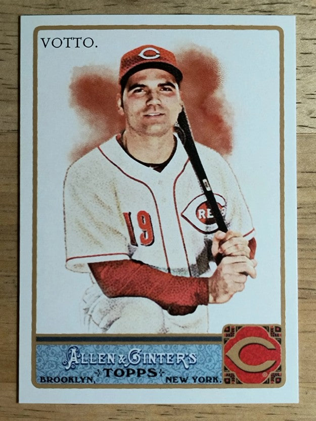 2011 Topps Allen and Ginter #80 Joey Votto