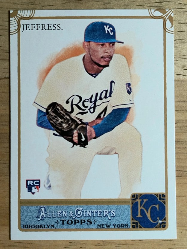 2011 Topps Allen and Ginter Code Cards #59 Jeremy Jeffress