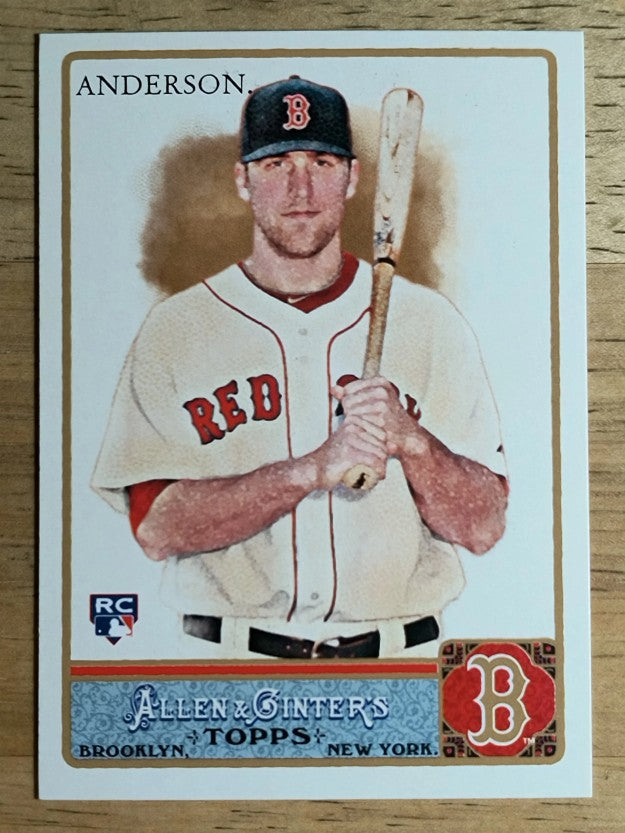 2011 Topps Allen and Ginter #149 Lars Anderson RC