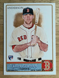 2011 Topps Allen and Ginter #149 Lars Anderson RC