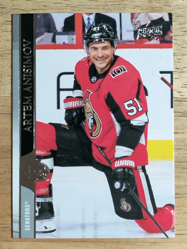 2020-21 Upper Deck #127 Artem Anisimov