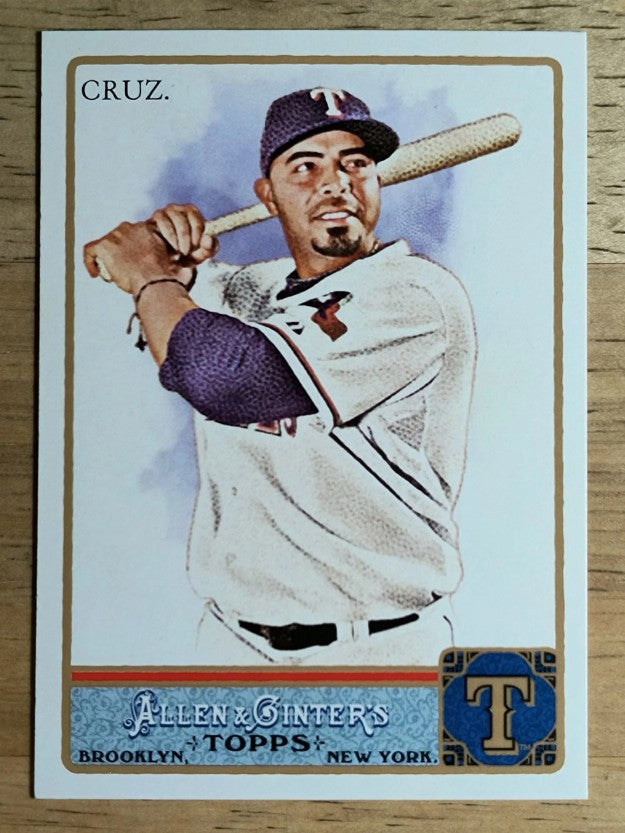 2011 Topps Allen and Ginter #25 Nelson Cruz