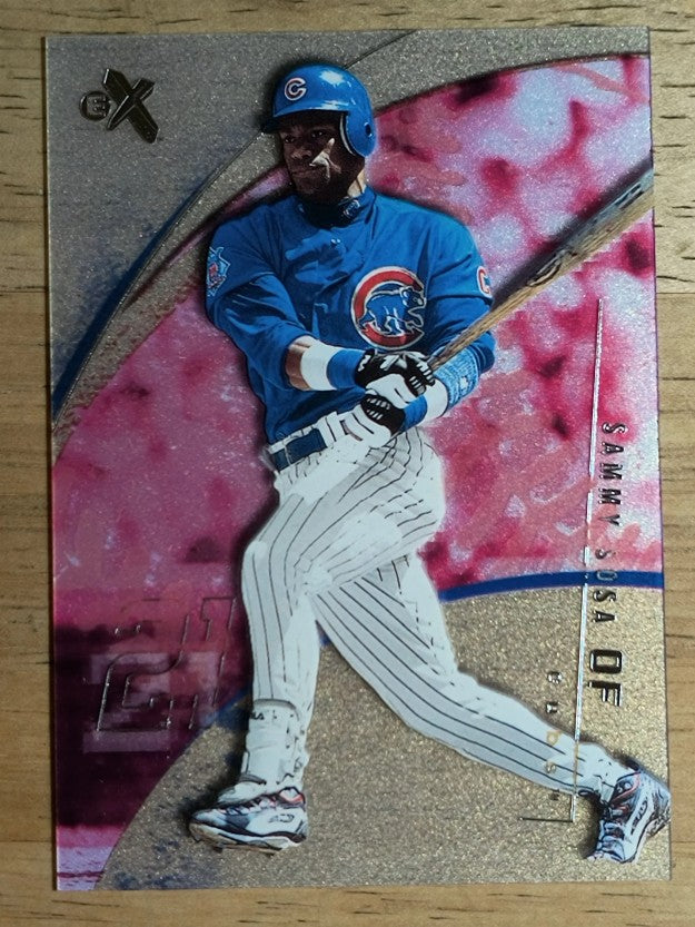 2002 E-X #5 Sammy Sosa