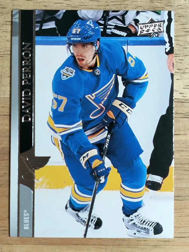 2020-21 Upper Deck #155 David Perron
