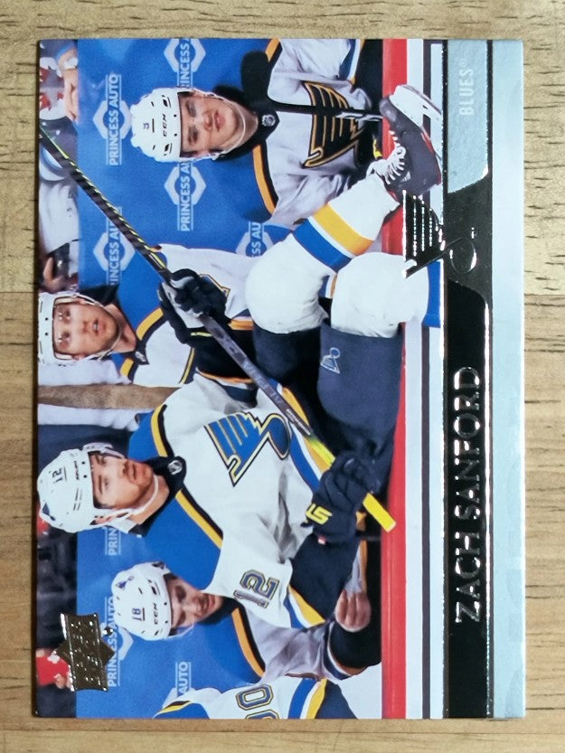 2020-21 Upper Deck #156 Zach Sanford